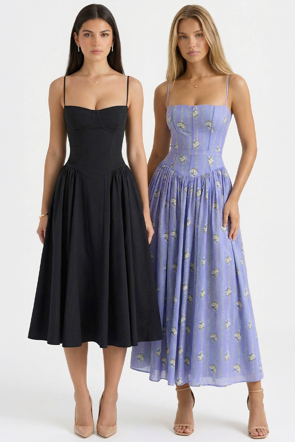 Vestido Bustier Anne & Stella - Compre 1 Leve 2