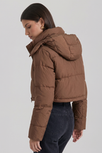 Kurze Pufferjacke