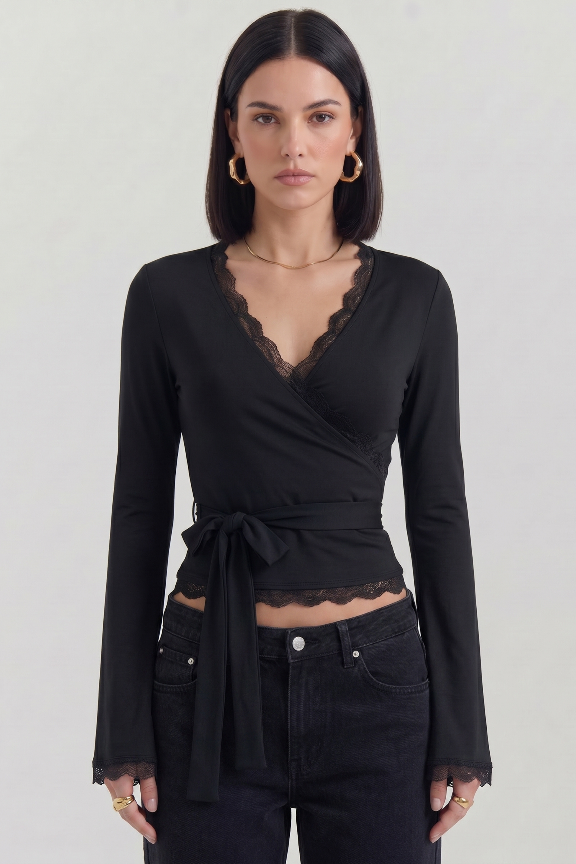 Zaya Crossover-Bluse