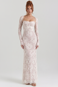 Briana Langes Bustierkleid