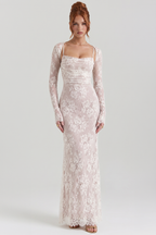 Briana Langes Bustierkleid