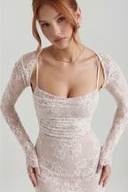 Briana Langes Bustierkleid