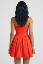 Kurzes Celeste-Kleid
