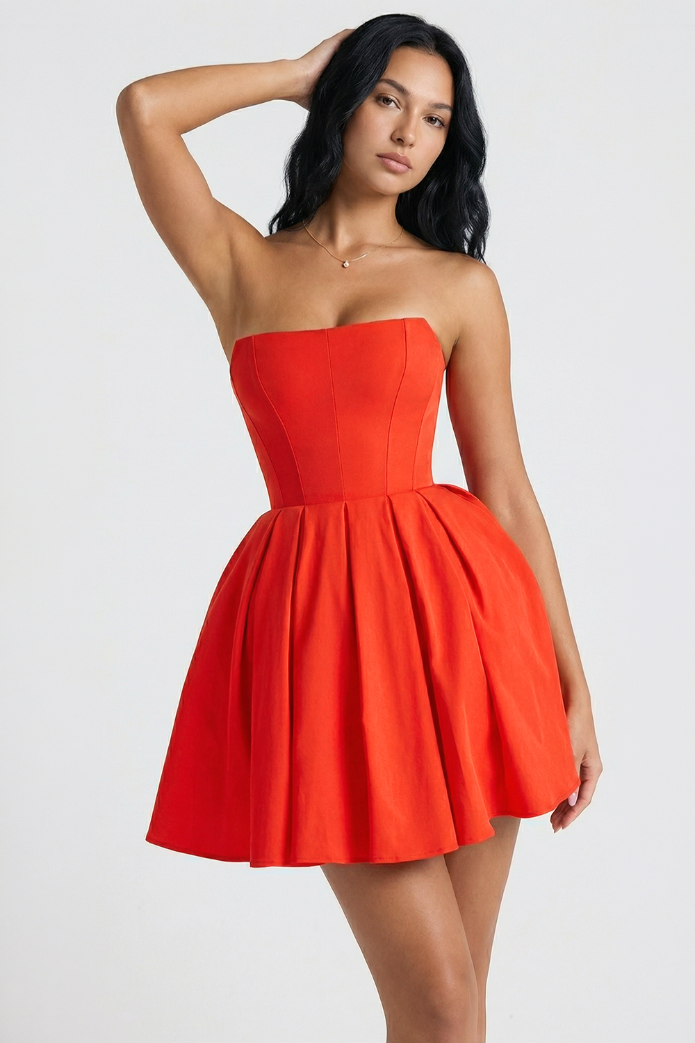 Kurzes Celeste-Kleid