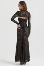 Briana Langes Bustierkleid