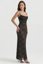 Briana Langes Bustierkleid