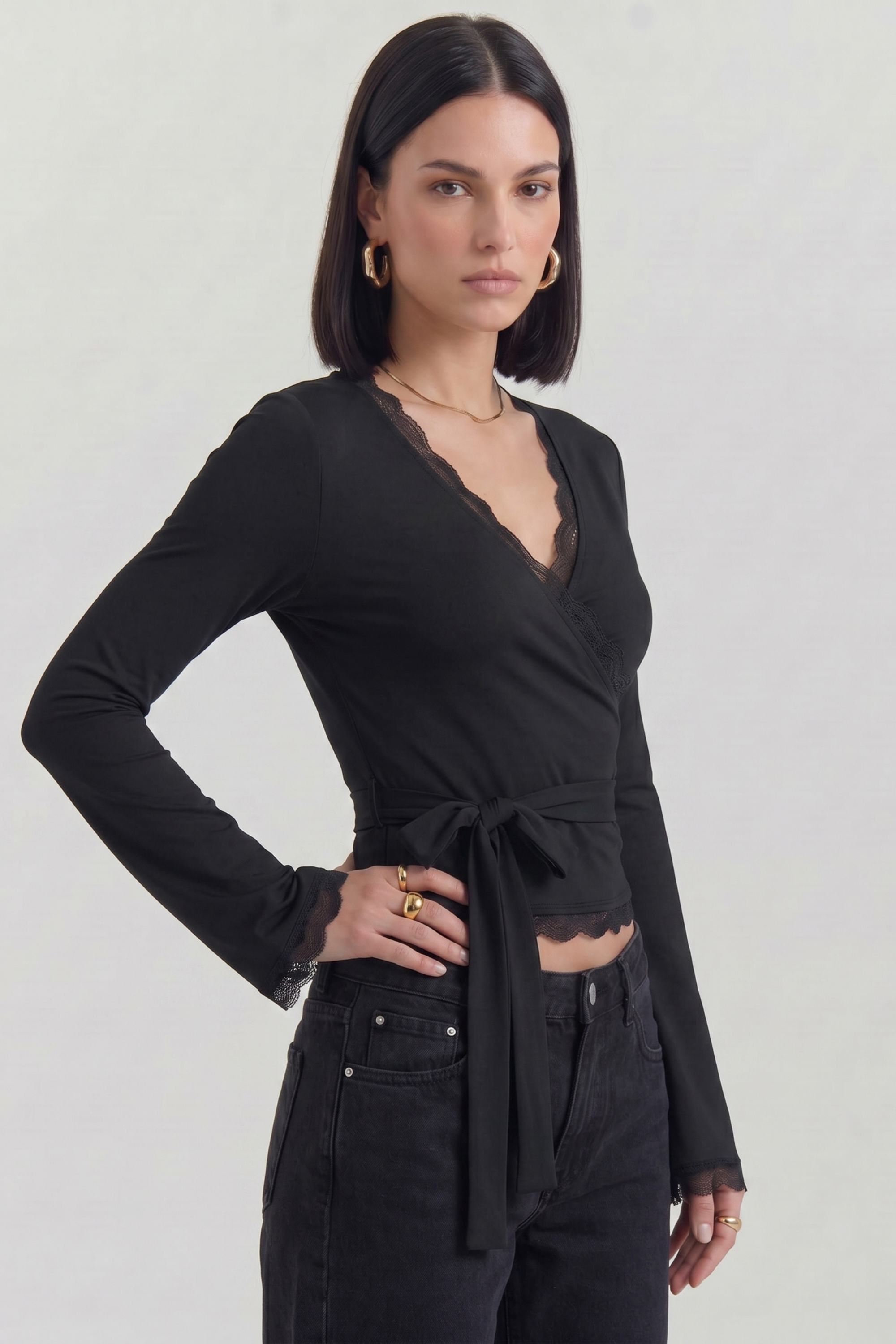 Zaya Crossover-Bluse