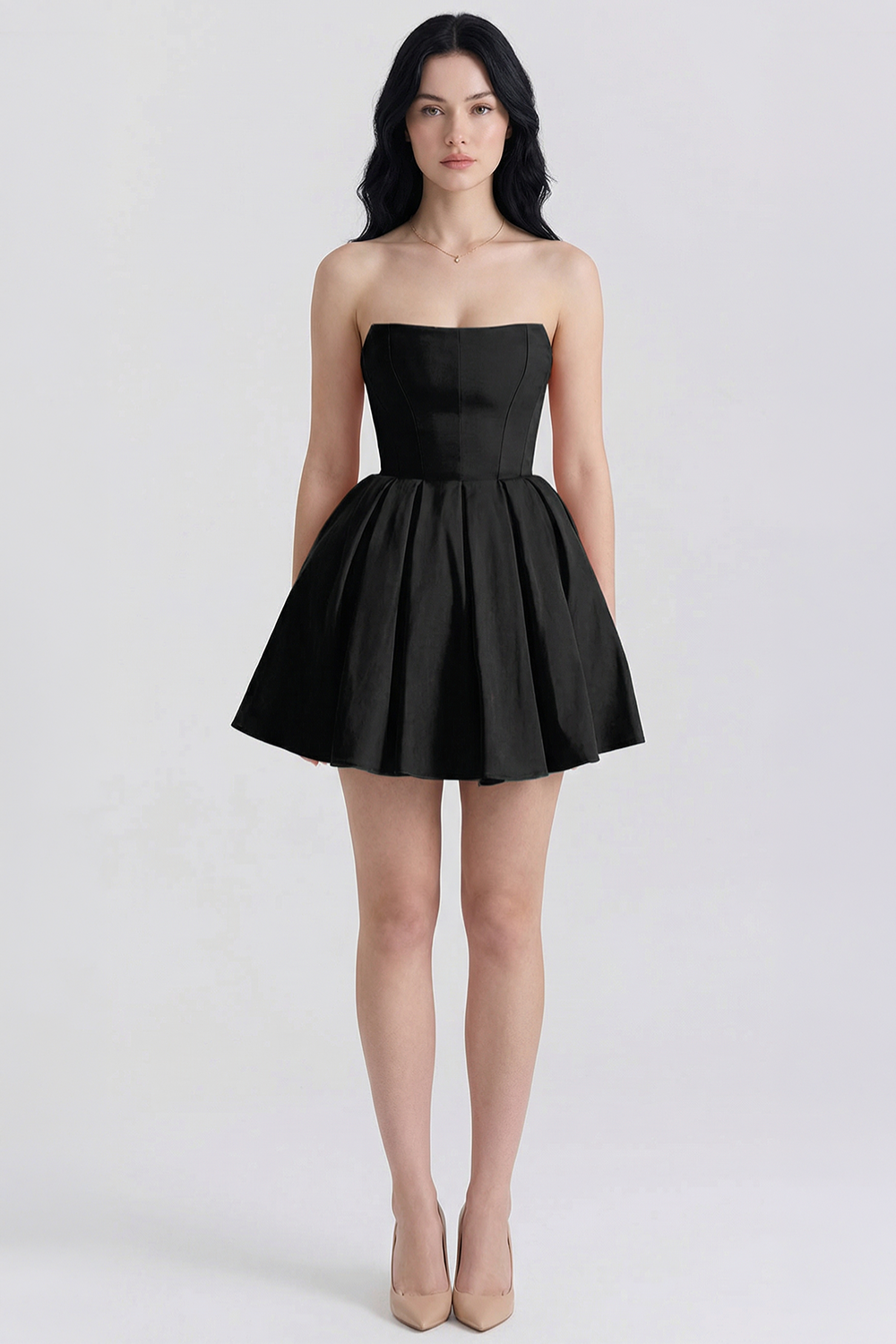 Kurzes Celeste-Kleid