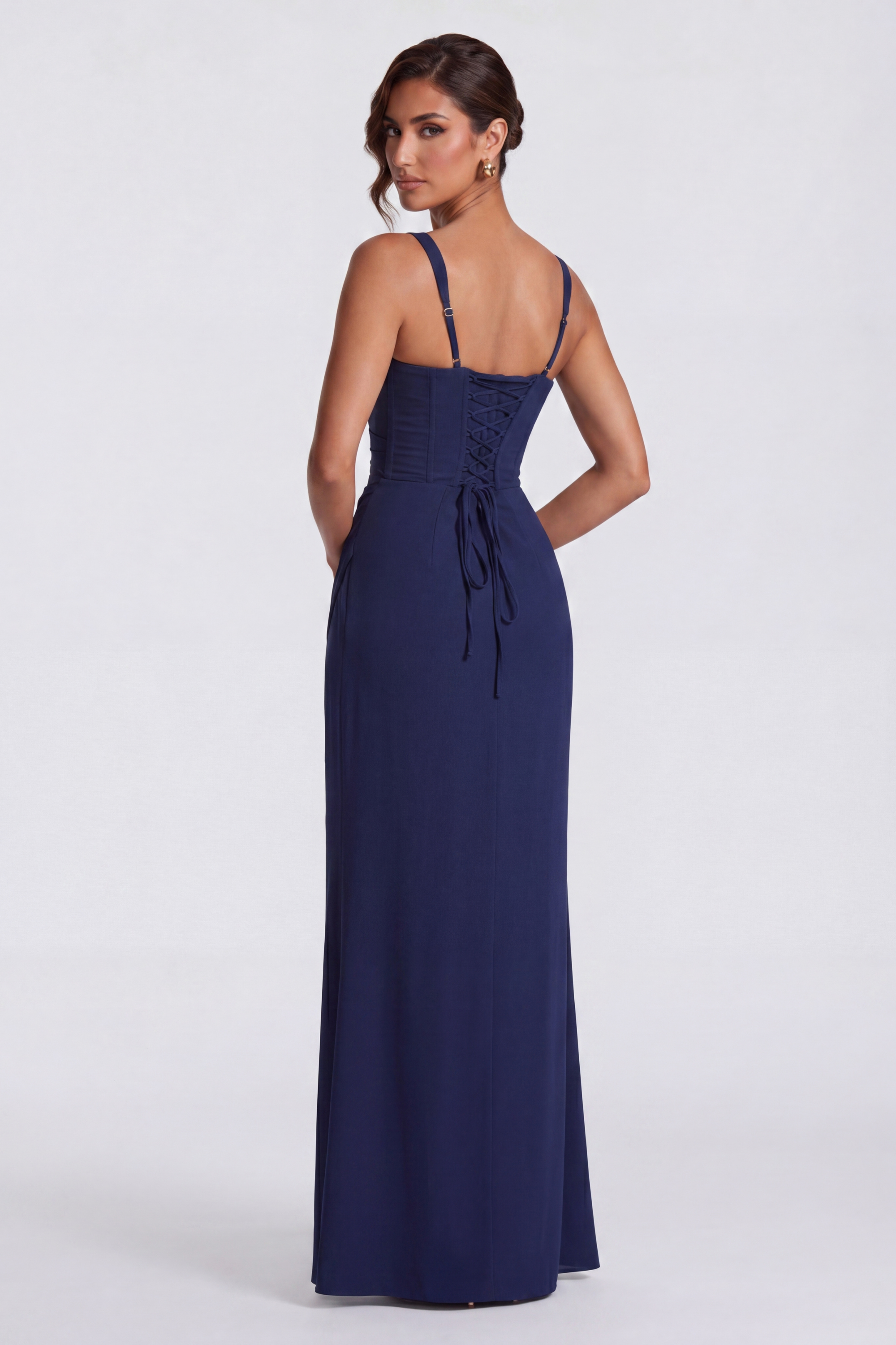 Karla Bustier Langes Kleid