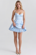 Kurzes Cloe-Kleid – doppellagig