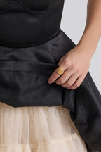 Kurzes Cloe-Kleid – doppellagig