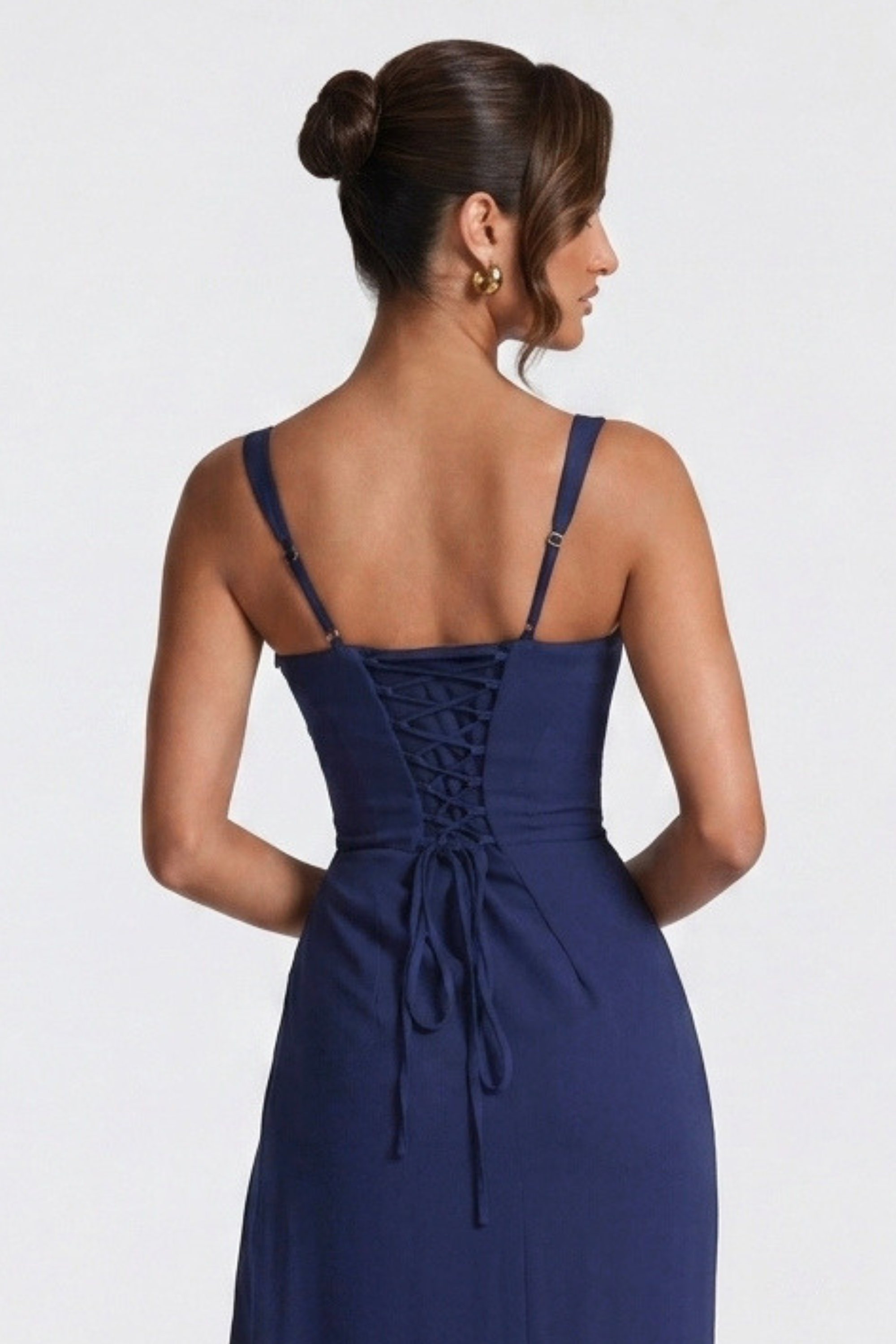 Karla Bustier Langes Kleid