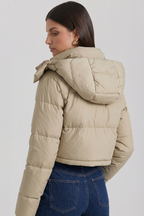 Kurze Pufferjacke