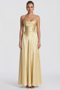 Maya Bustier Langes Kleid
