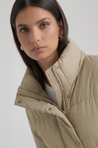 Kurze Pufferjacke