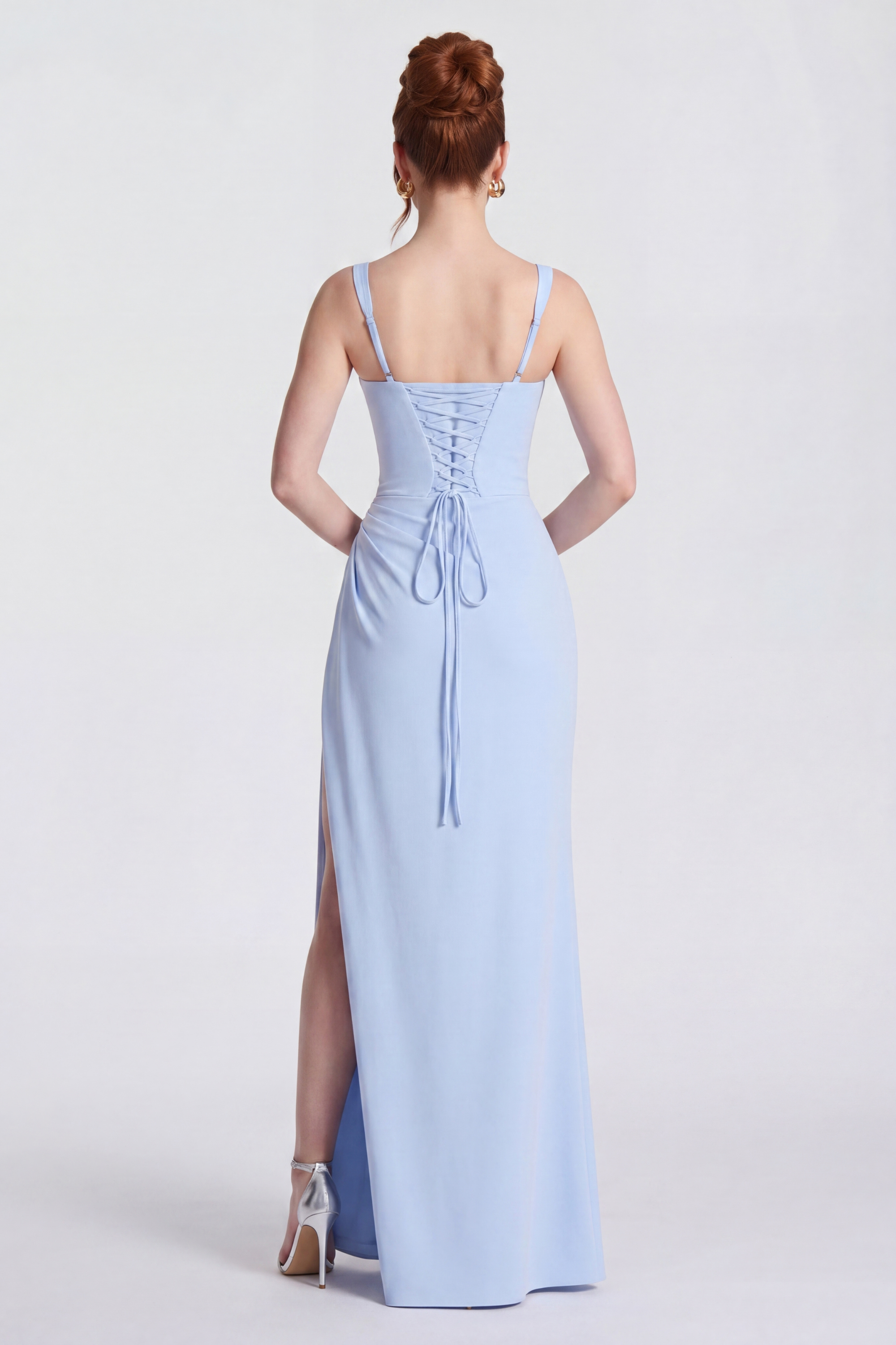 Karla Bustier Langes Kleid