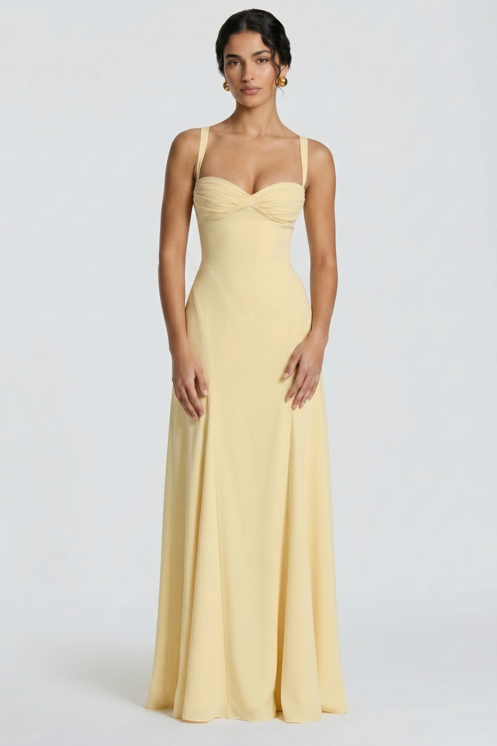 Lorena Bustier Langes Kleid