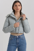 Kurze Pufferjacke
