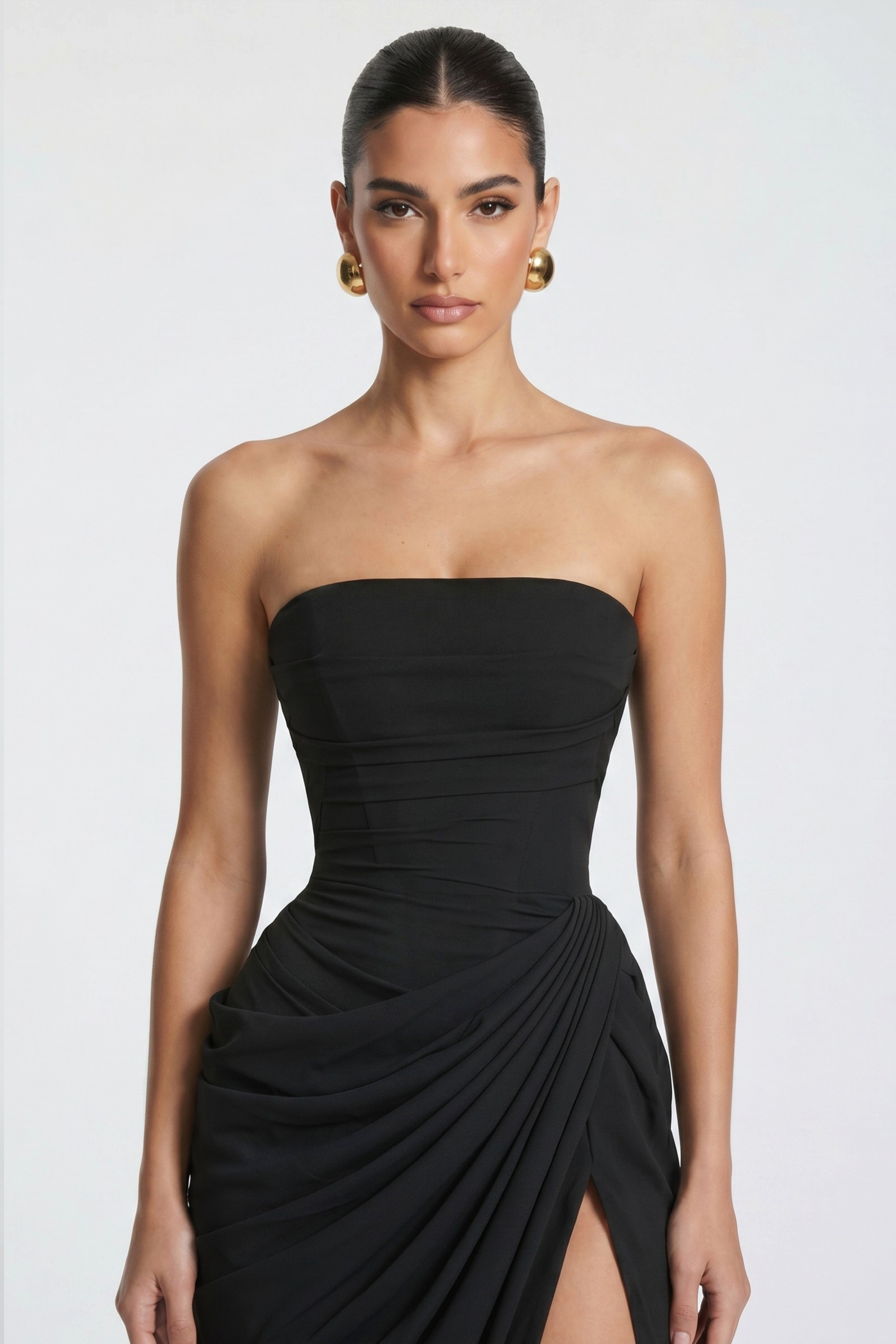 Helena Bustier Langes Kleid