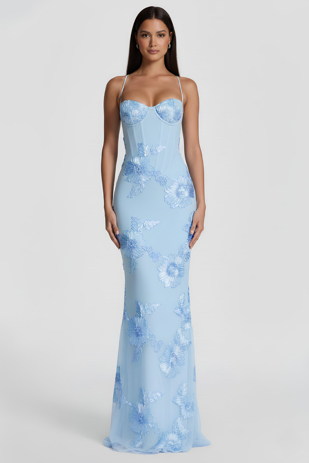 Wiener Bustier-langes Kleid