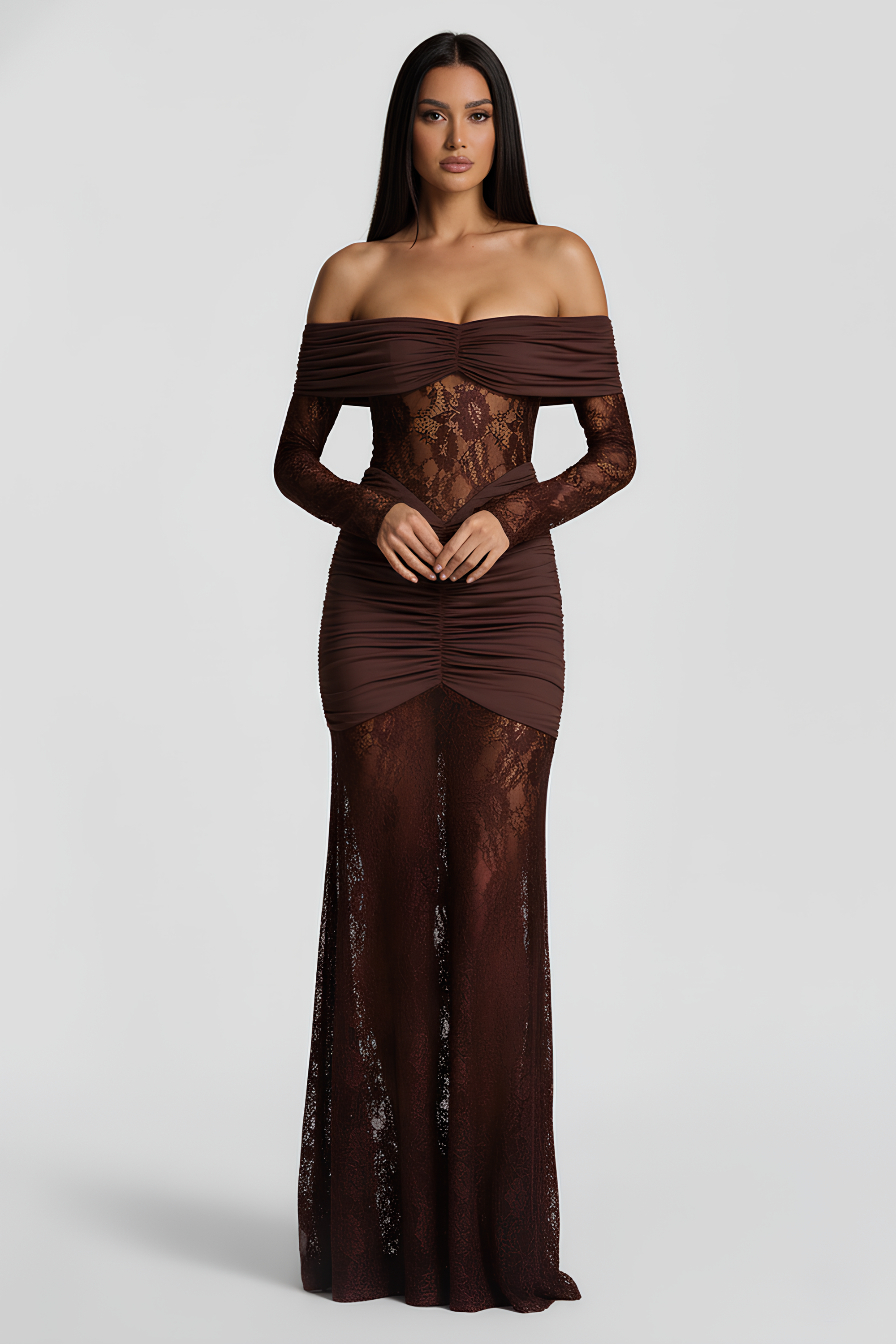 Karla Langes Spitzenkleid
