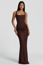 Langes Bustierkleid Laura