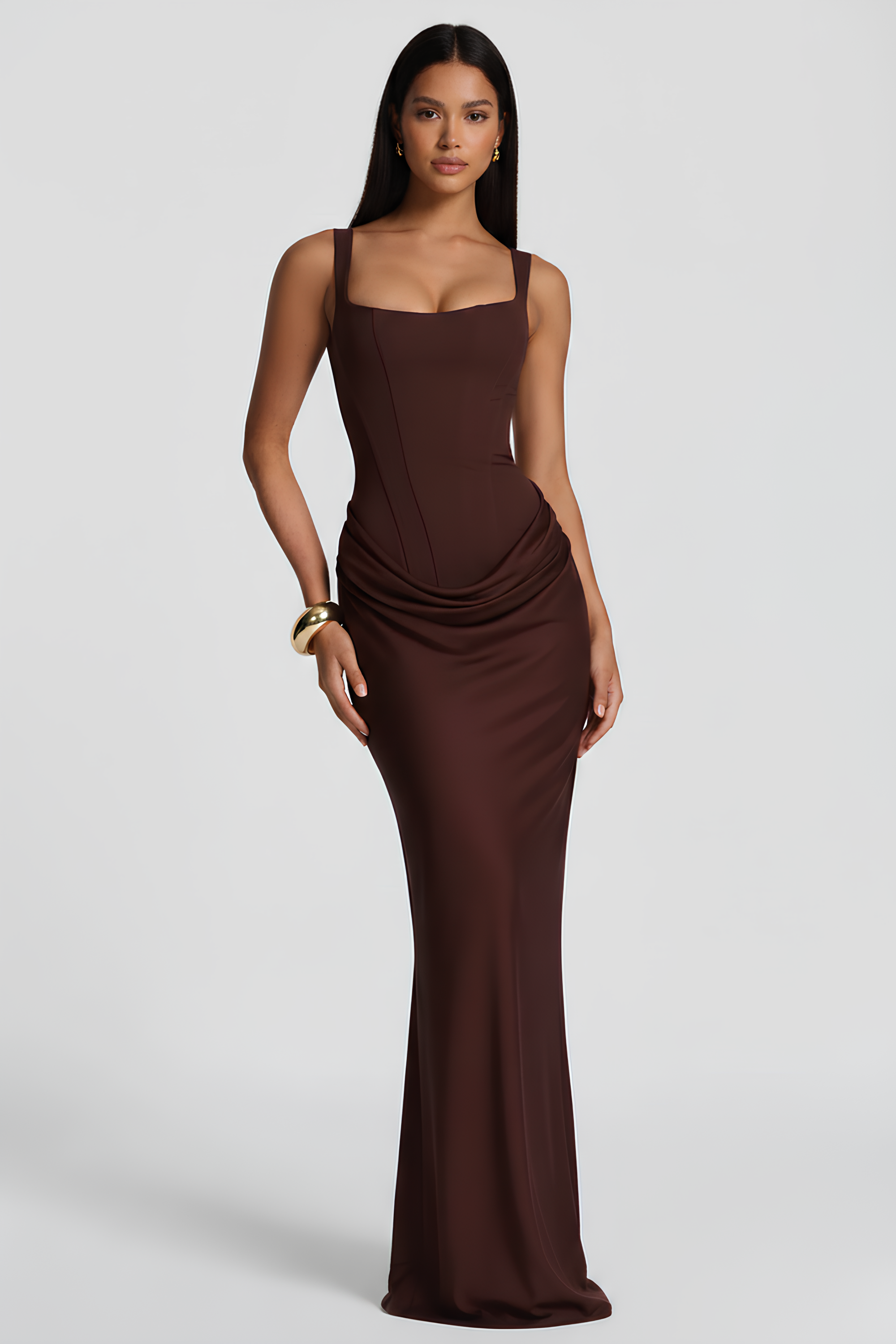 Langes Bustierkleid Laura
