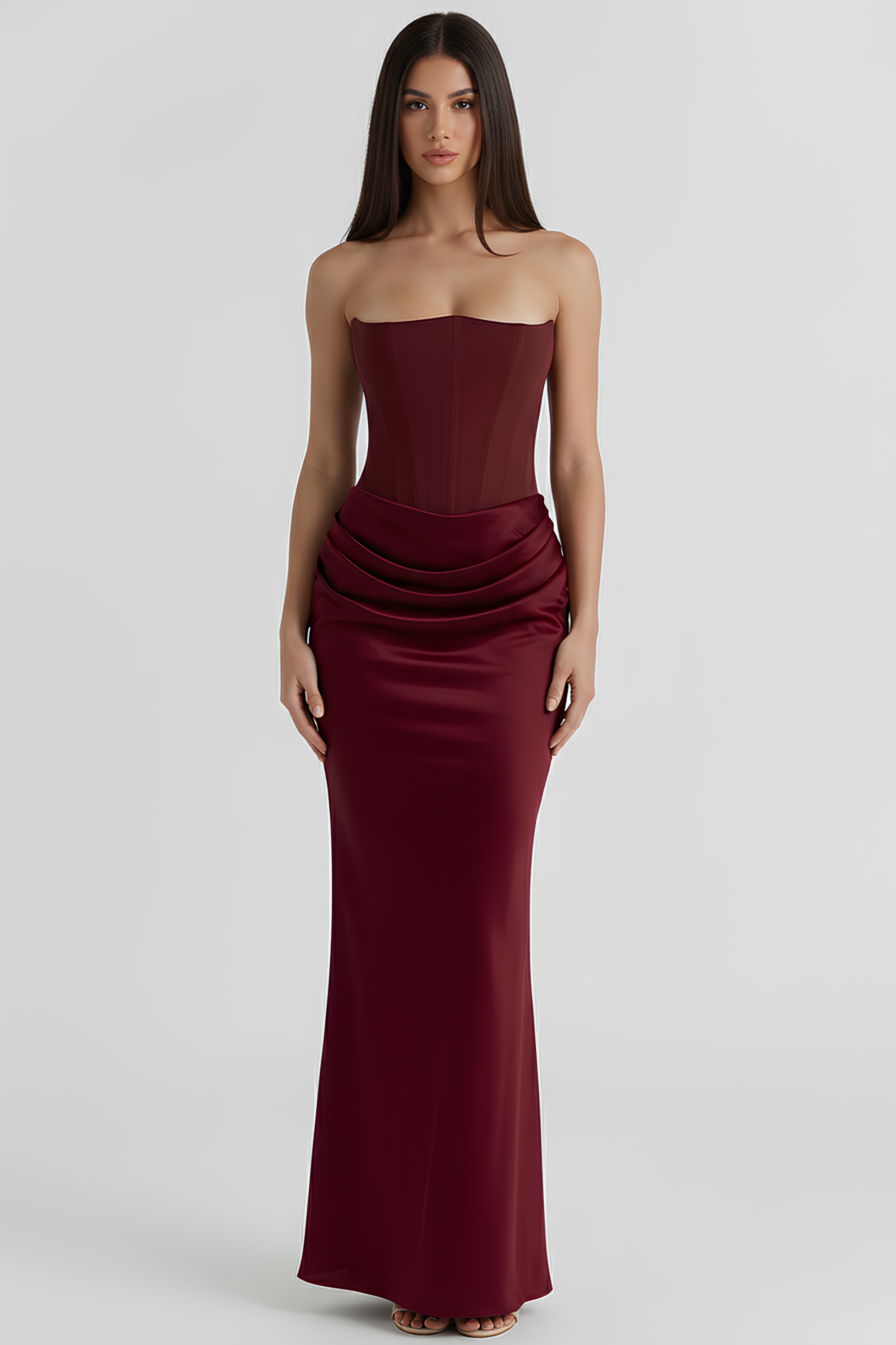 Lilly formendes langes Kleid