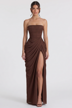 Helena Bustier Langes Kleid