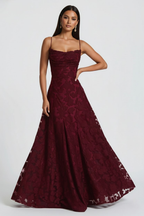 Marta Bustier Langes Kleid