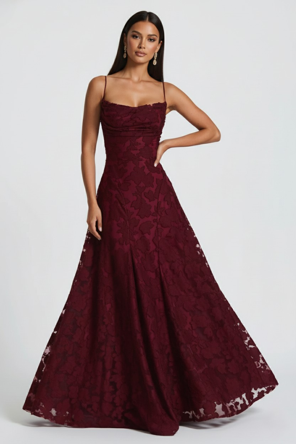 Marta Bustier Langes Kleid