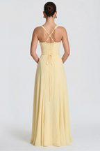 Lorena Bustier Langes Kleid