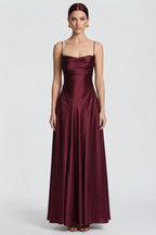 Maya Bustier Langes Kleid