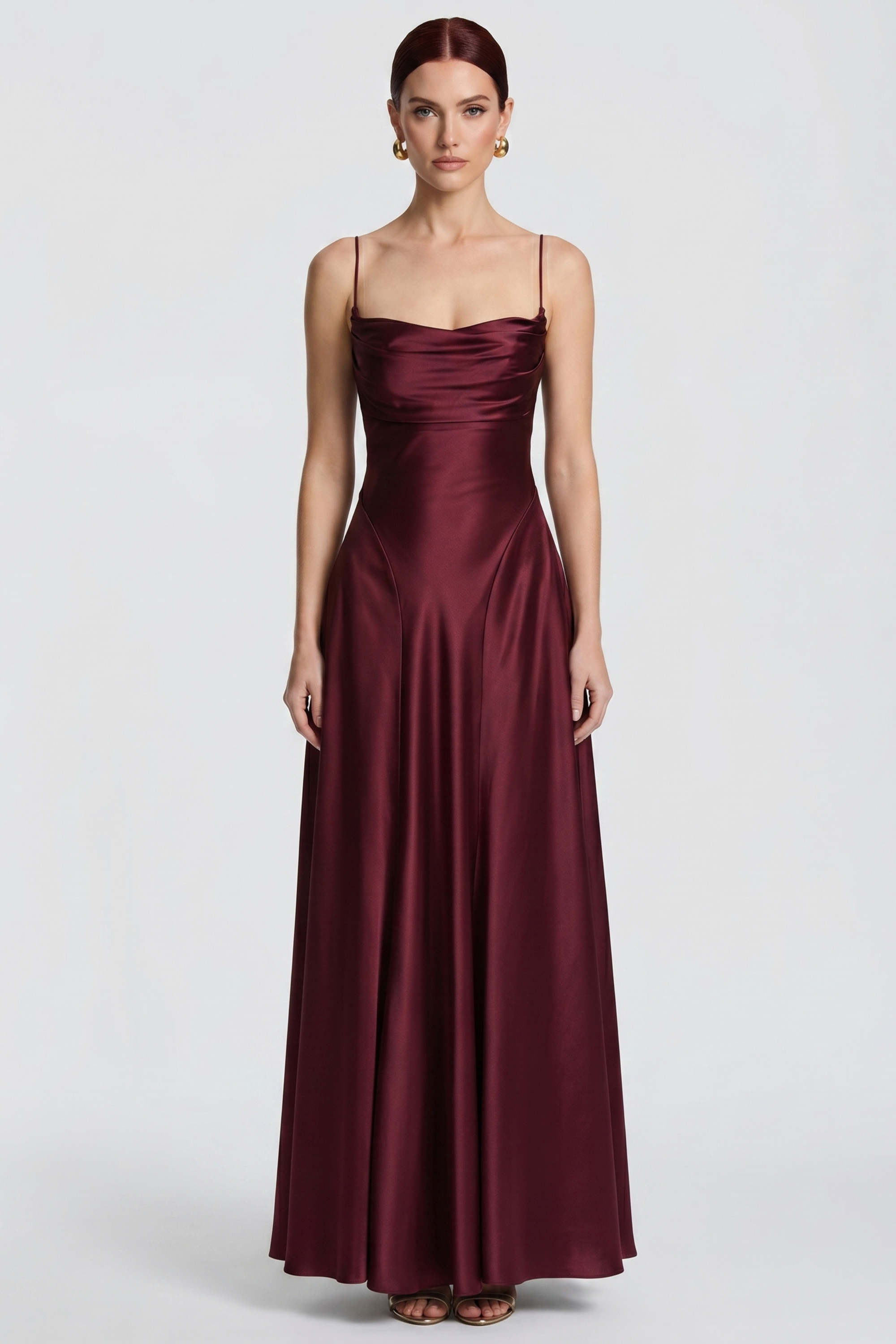 Maya Bustier Langes Kleid
