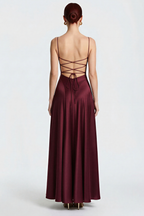 Maya Bustier Langes Kleid