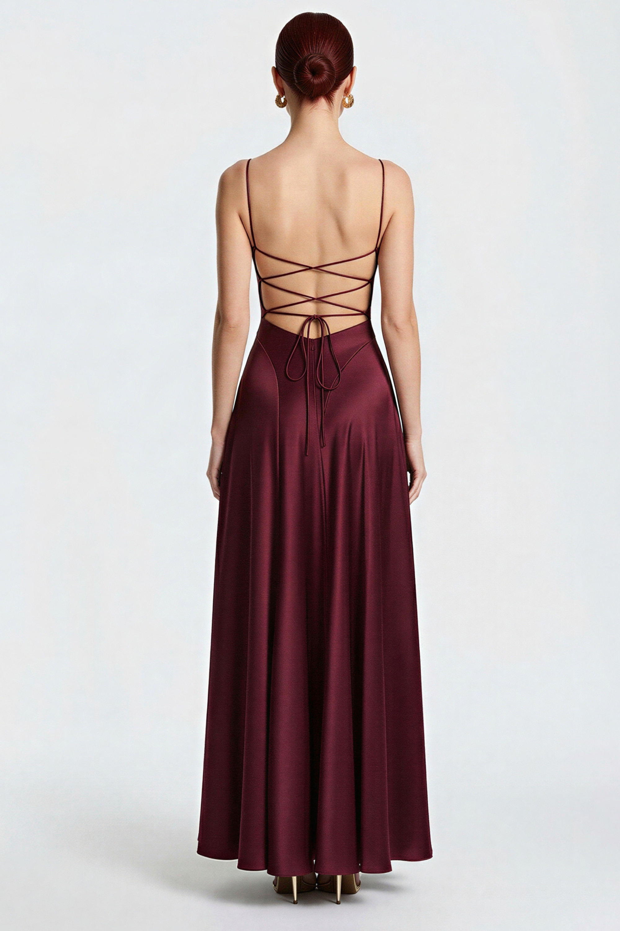 Maya Bustier Langes Kleid