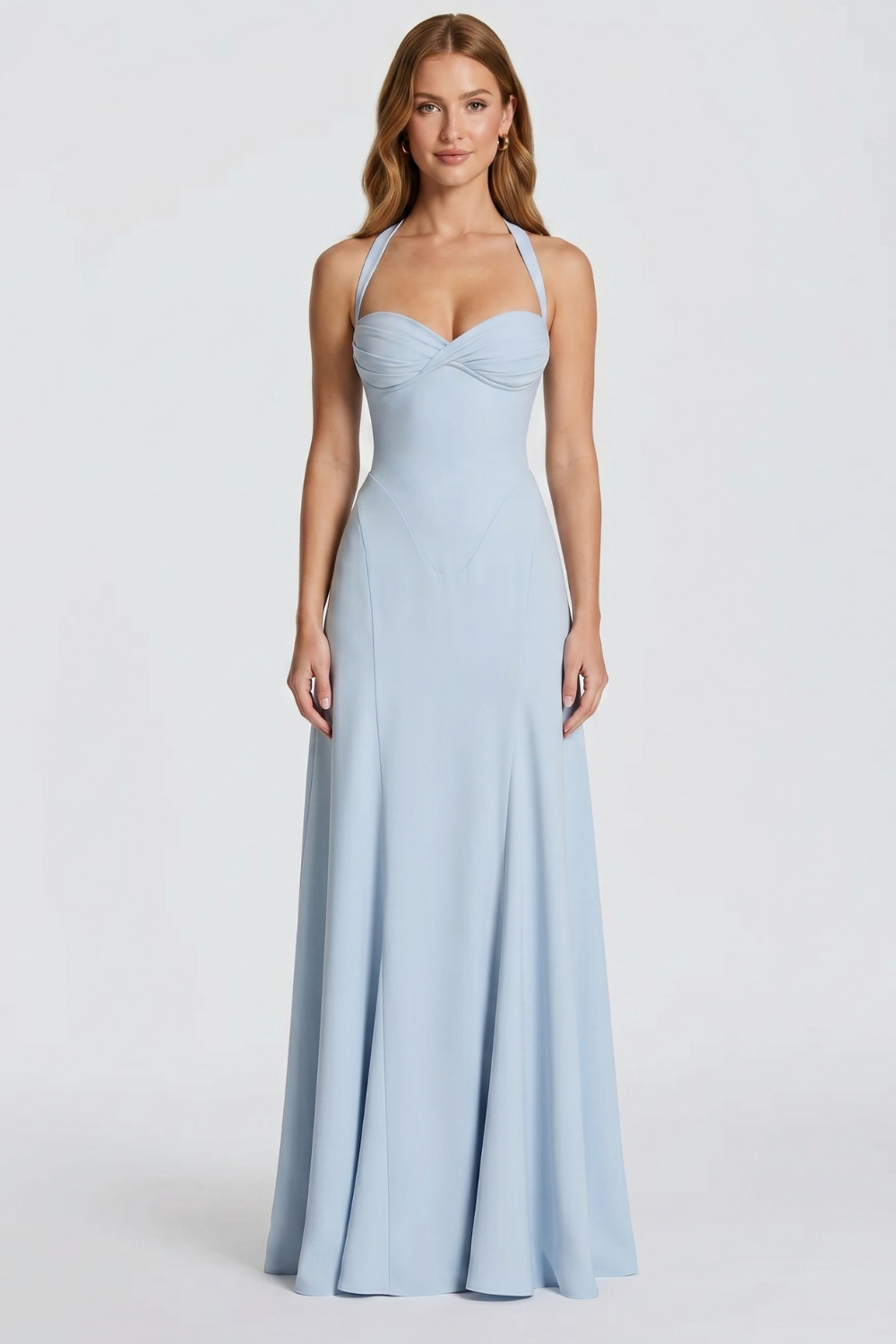 Lorena Bustier Langes Kleid