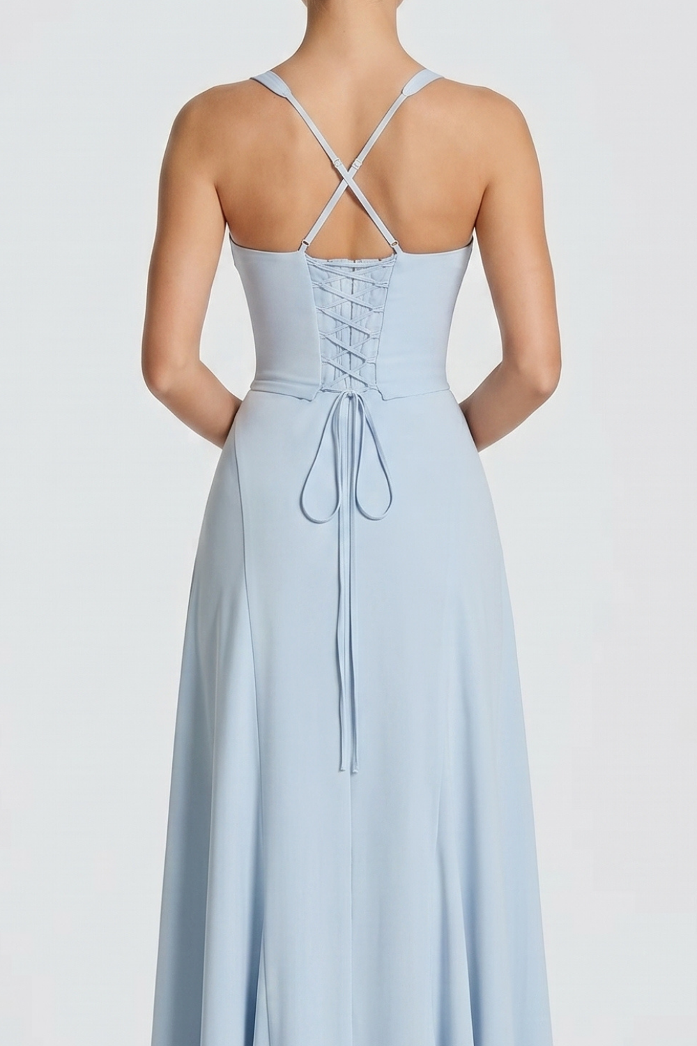 Lorena Bustier Langes Kleid