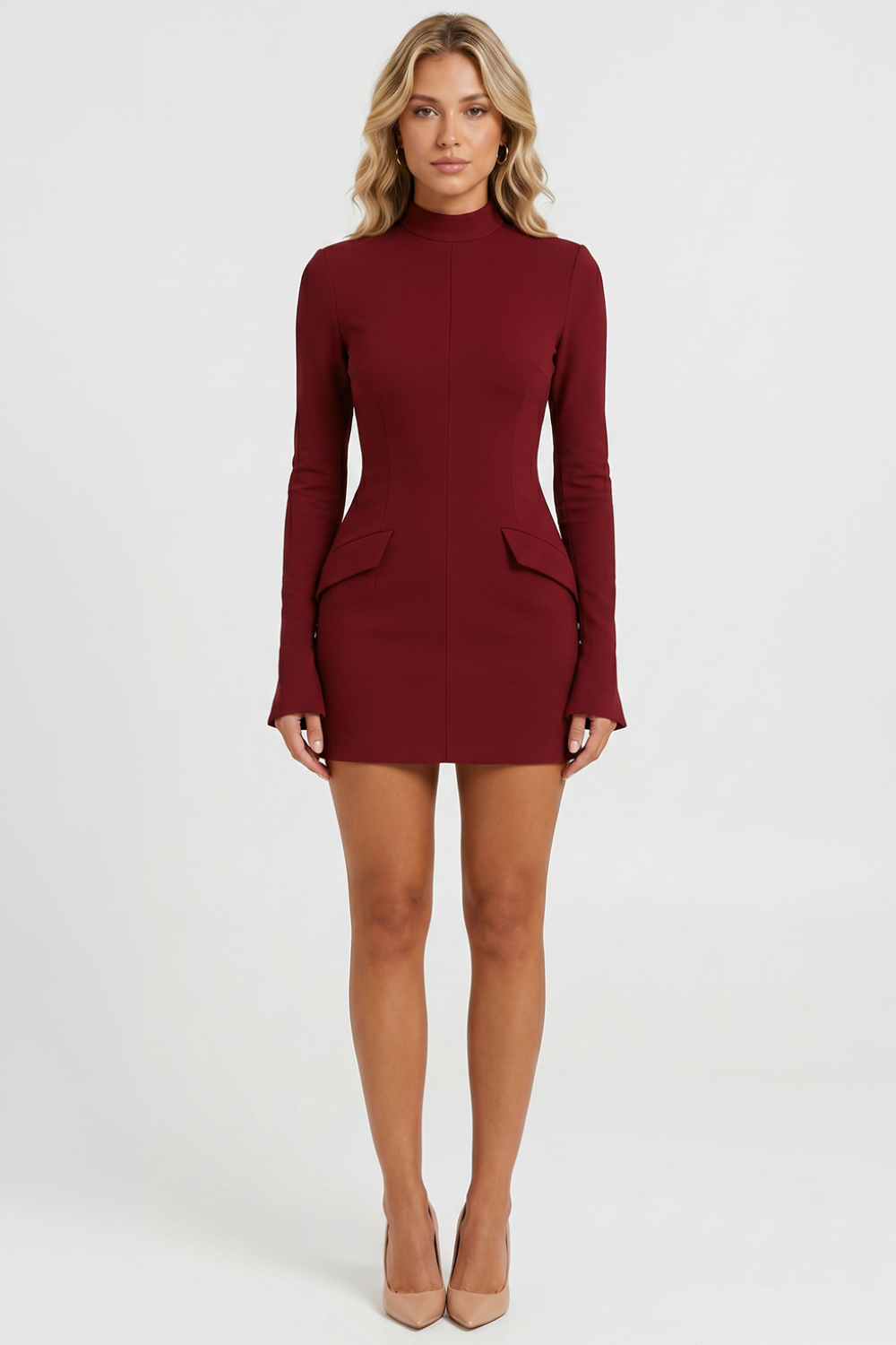 Kayla Langarmkleid