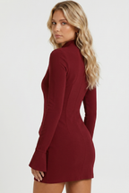 Kayla Langarmkleid
