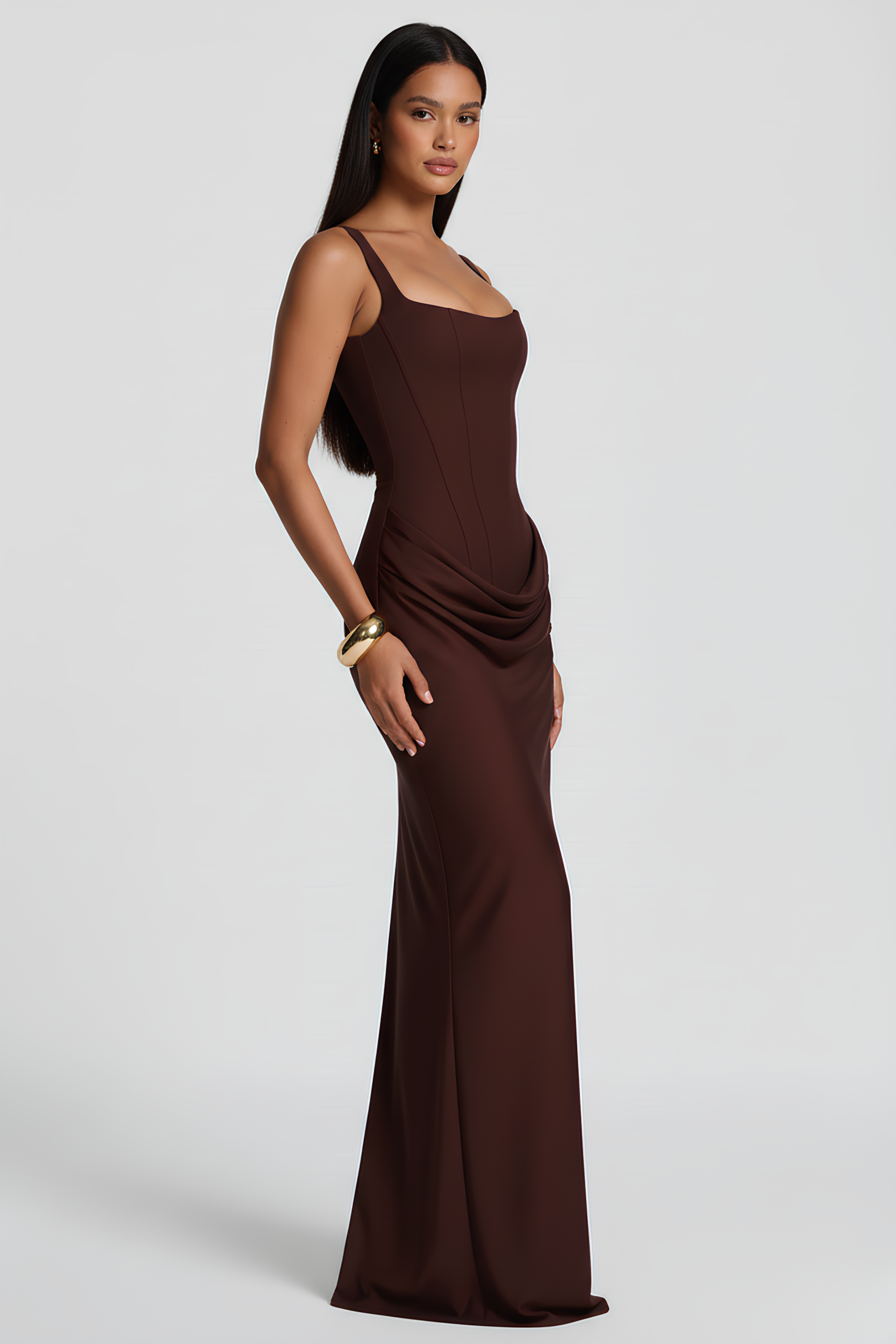 Langes Bustierkleid Laura