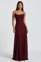 Marta Bustier Langes Kleid