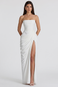 Helena Bustier Langes Kleid