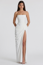 Helena Bustier Langes Kleid