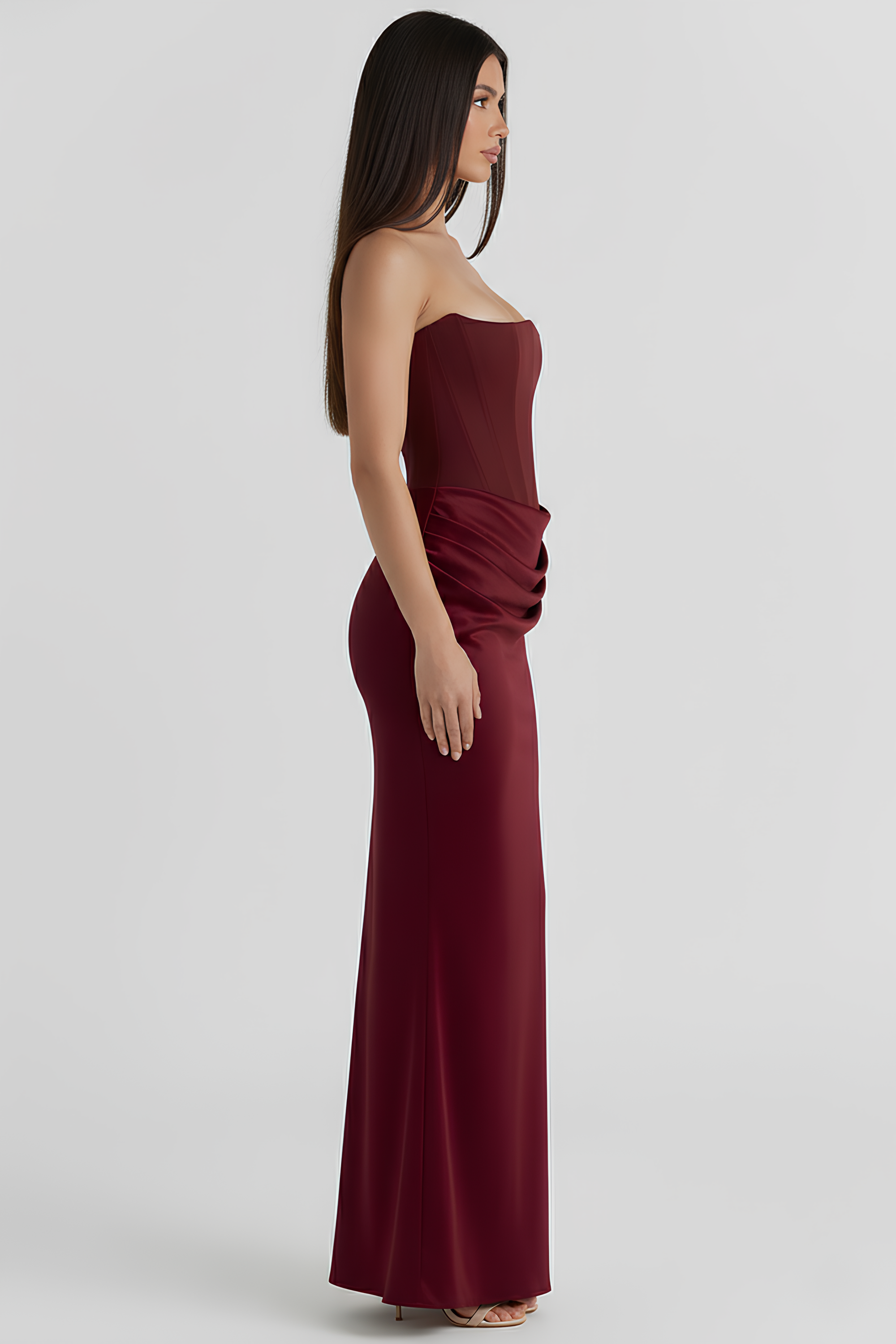 Lilly formendes langes Kleid