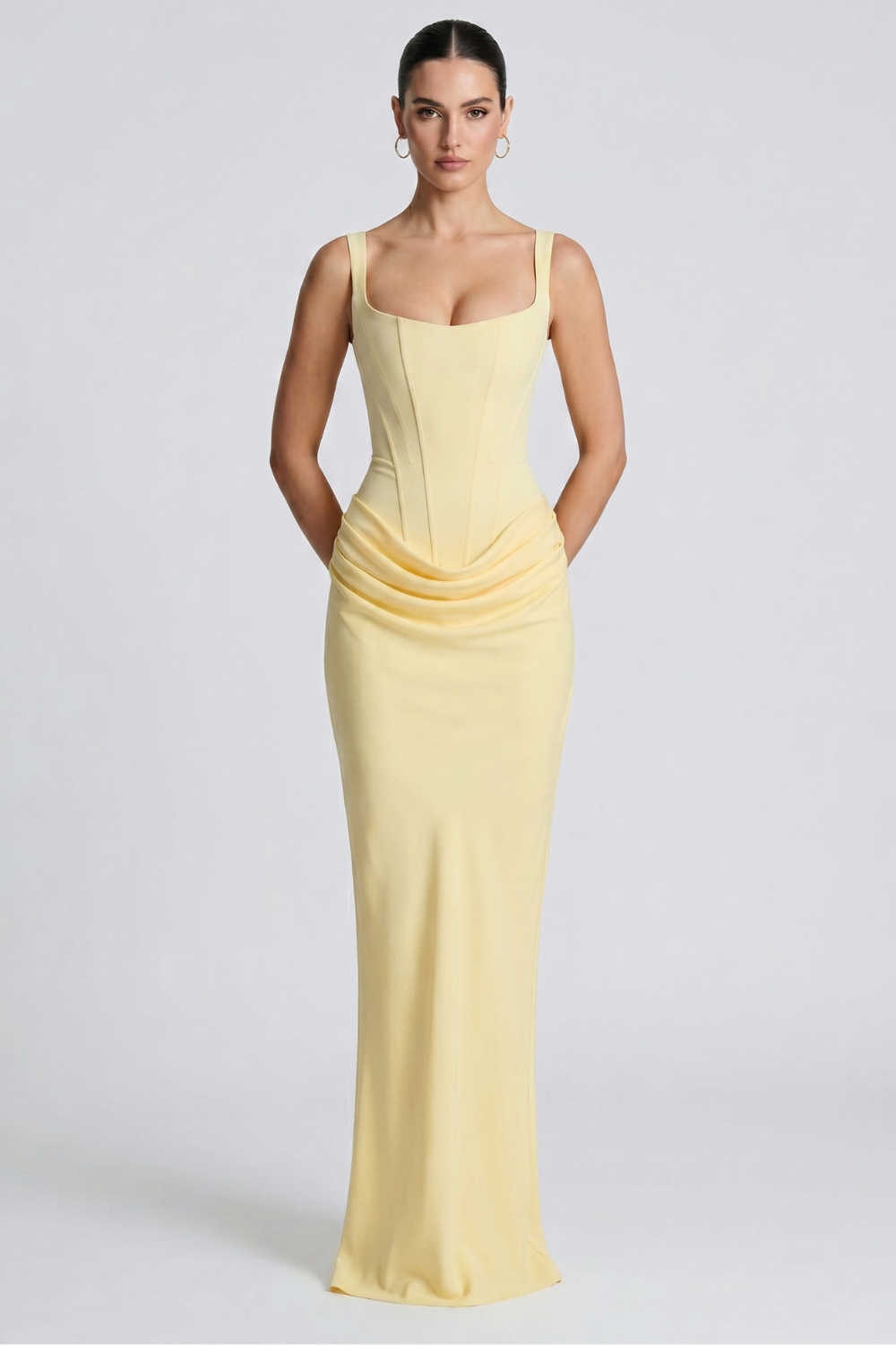 Langes Bustierkleid Laura