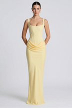 Langes Bustierkleid Laura