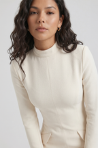 Kayla Langarmkleid