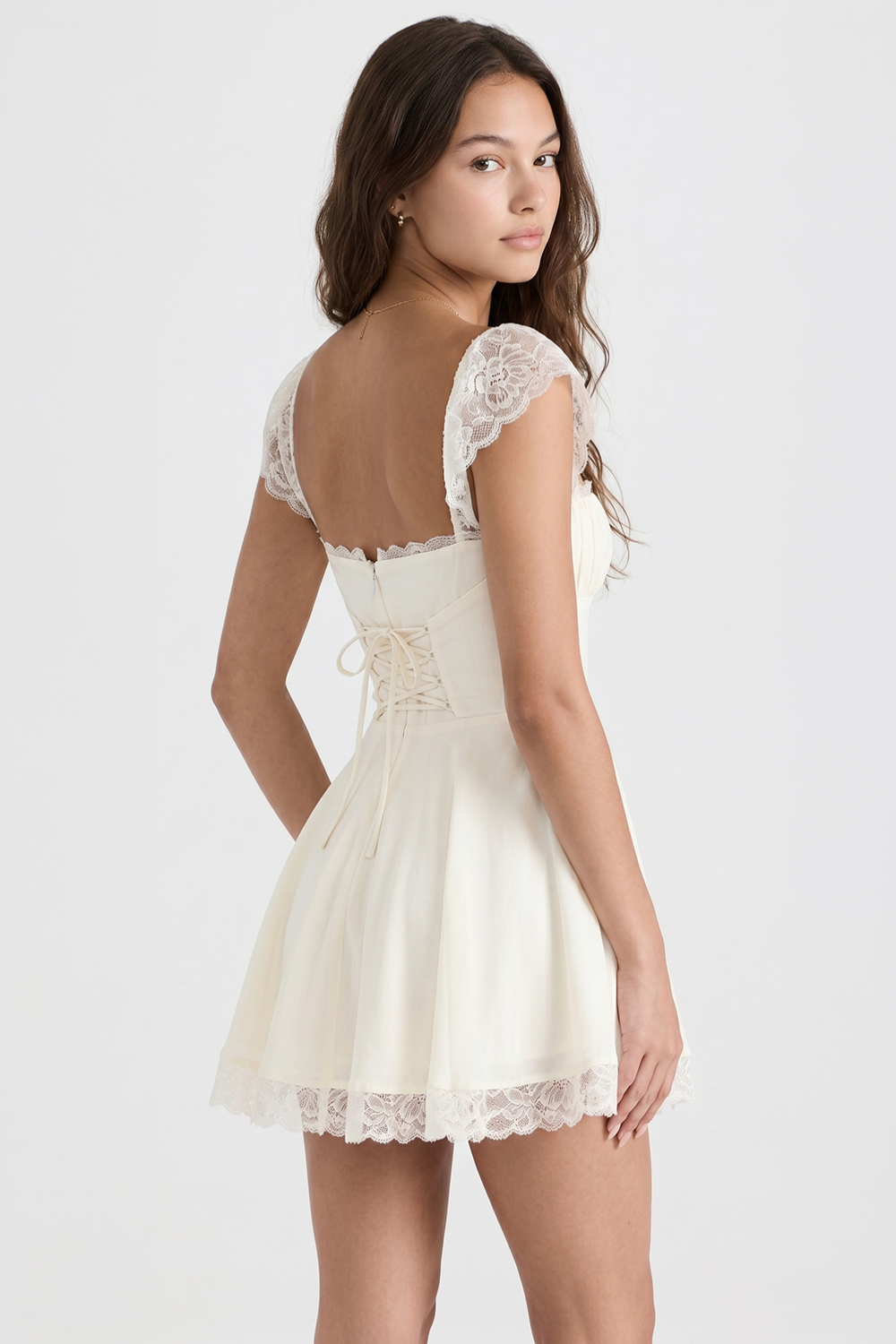 Vestido Bustier Renda Jasmin