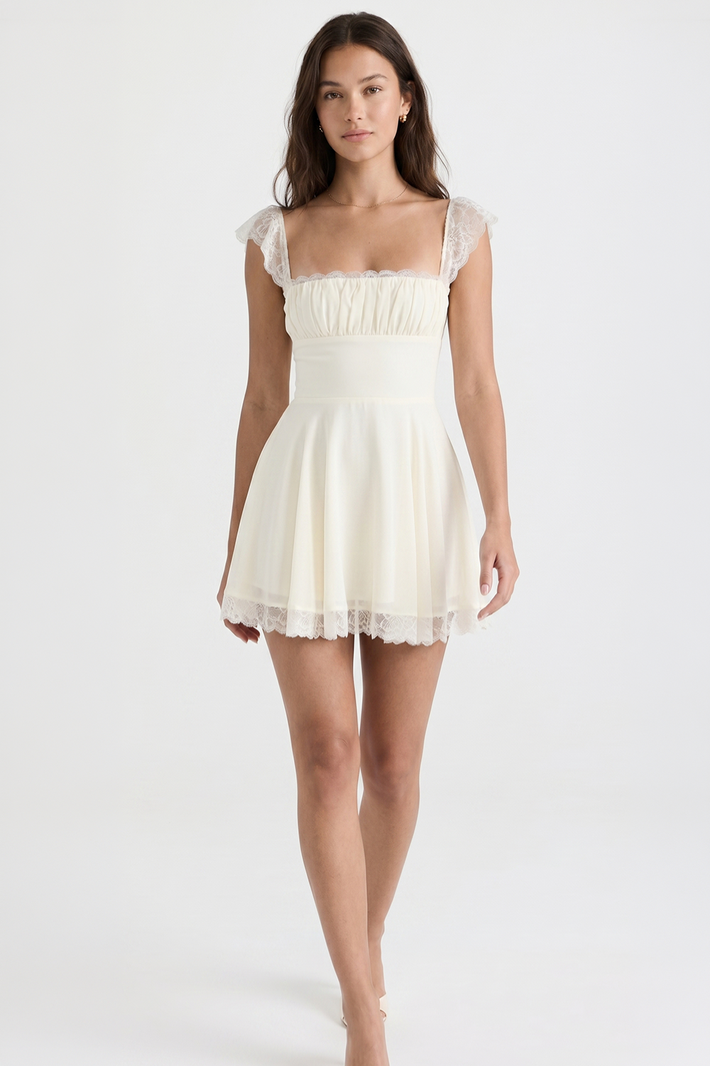 Vestido Bustier Renda Jasmin